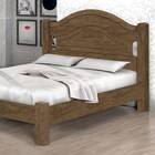 Cama Casal Isis Basoto Castanho Fosco