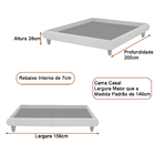 Cama Casal Japonesa 156cm Pés Madeira Haru Veludo Verde - Sal