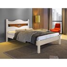 Cama Casal Julia  Off White /canela