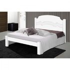 Cama Casal Juliana Branco/preto/branco