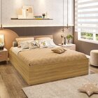 Cama Casal Juvenil Para Quarto Lia Drd Móveis Freijó