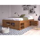 Cama Casal Kiara Madeira Maci