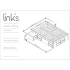 Cama Casal Kiara Madeira Maci