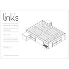 Cama Casal Kiara Madeira Maci