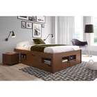 Cama Casal Kiara Marrom