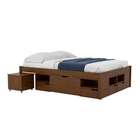 Cama Casal Kiara Marrom