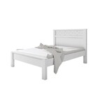 Cama Casal Las Vegas Geval Branco 111x148x202