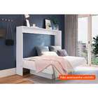 Cama Casal Latino Articulável Branca