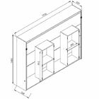 Cama Casal Latino Articulável Branca