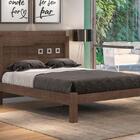 Cama Casal Letícia Chocolate