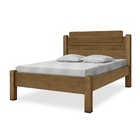 Cama Casal Lívia Marrom Grenat