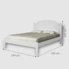 Cama Casal Londres Branco