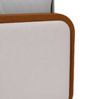 Cama Casal Loop - Lopas Frassino-off White