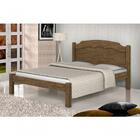 Cama Casal Maciel Castanho Fosco