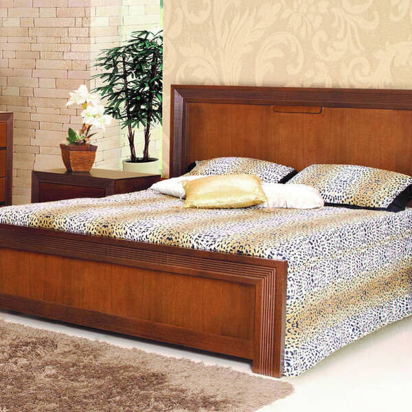 Cama Casal Madeira Maciça 1,60m - Dallas - Móveis Montanhês