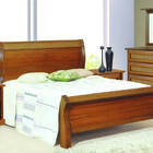 Cama Casal Madeira Maciça 1,60m - Romana - Móveis Montanhês