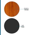 Cama Casal Madeira Maciça Club Artemobili Preto/garapa