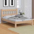 Cama Casal Madeira Maciça Crua Pérola Nemargi