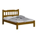 Cama Casal Madeira Maciça Imbuia Pérola Nemargi