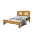 Cama Casal Madeira Maciça Magnólia Imbuia