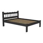 Cama Casal Madeira Maciça Para Colchão 128/138x188cm Capri Mu