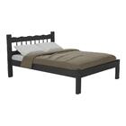 Cama Casal Madeira Maciça Para Colchão 128/138x188cm Capri Mu
