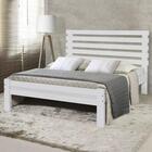 Cama Casal Madeira Maciça Rebeca At Moveis