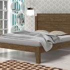 Cama Casal Martins Castanho Fosco