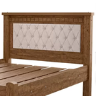 Cama Casal Mega Estofada Estrado E Pés Reforçados Luxo