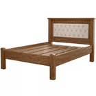 Cama Casal Mega Estofada Estrado E Pés Reforçados Luxo