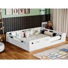 Cama Casal Montessori Branco Planet Baby