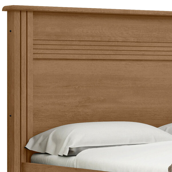 Cama Casal Montreal Plus Noce Bronze | Leroy Merlin