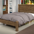 Cama Casal Morais Castanho Fosco