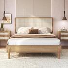 Cama Casal Palhinha Oslo 27055 Pes Madeira 152 Cm Artesano