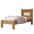 Cama Casal Para Quarto 100% Mdf 95x117x199cm Nature