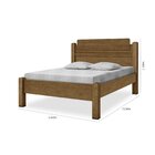 Cama Casal Paris Grenat
