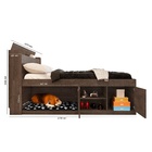 Cama Casal Pet Puppy 1,38 - Chocolate