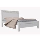 Cama Casal Porto Leifer Móveis Branco Cestaplus