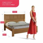 Cama Casal Premium 100% Mdf Cinamomo