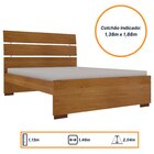 Cama Casal Premium Tcil Móveis Cinamomo