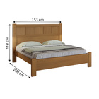 Cama Casal Primícia Plus D'doro - Cinamomo D'doro Móveis