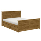 Cama Casal Queen 158 Olive Veneziana Com 2 Gavetas Madeira Ma