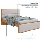 Cama Casal Queen 160cm Loop