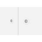 Cama Casal Queen Com 4 Portas Tokio  Branco