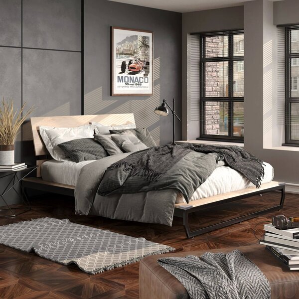 Cama Casal/queen Com Cabeceira Concept Cabecasa Madeiraorigin