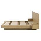 Cama Casal/queen Com Cabeceira E Mesa De Apoio Samambaia Cabe