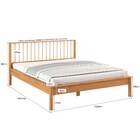 Cama Casal Queen De Madeira Moderna Apoana Madeirado