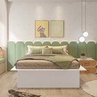 Cama Casal/queen Juvenil Ária 165cmx200cmx41cm Yescasa Branco