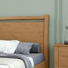 Cama Casal Reali Amêndoa Clean