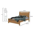 Cama Casal Reali Amêndoa Clean